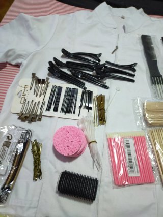 Set Peluquería Varios Accesorios, de estudiante