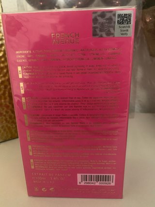 Perfume French Avenue Vulcan Baie