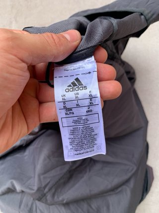 Chaqueta Adidas Gris Talla XL