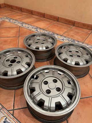 4 Llantas Originales Renault 11 Turbo