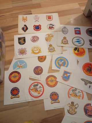 Colección de Pegatinas Militares