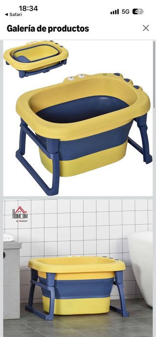 Bañera Infantil con Forma de Cocodrilo
