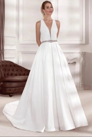 Vestido de novia blanco
