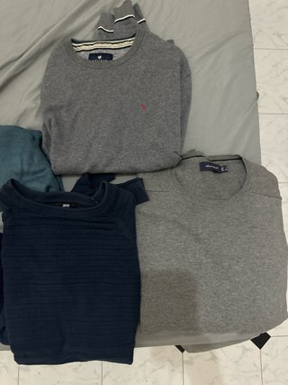 Lote de 7 Jerseys Hombre Talla L