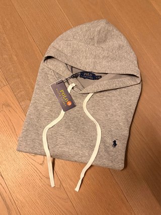 Felpa Ralph Lauren Grigio S Nuova con Cartellino