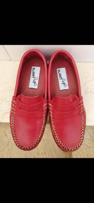 Mocasines Rojos Sweet Up Talla 29