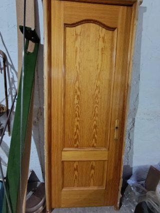 Puerta de Madera de Pino 72 cm