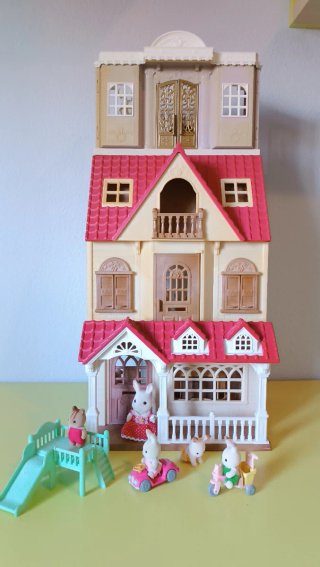 Casas Sylvanian Families conejos y accesorios