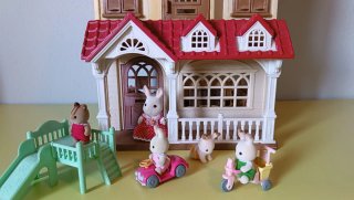 Casas Sylvanian Families conejos y accesorios