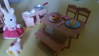 Casas Sylvanian Families conejos y accesorios