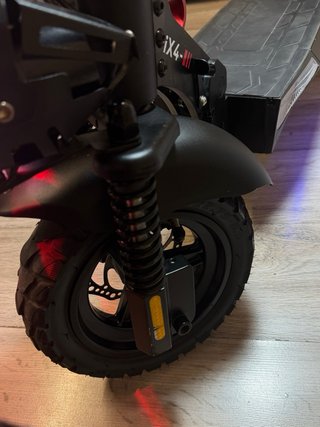 Patinete Iscooter IX4 Negro/Rojo