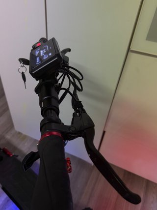 Patinete Iscooter IX4 Negro/Rojo