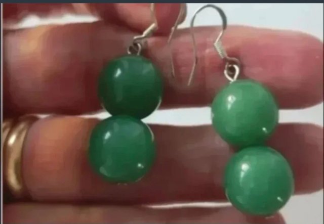 Pendientes plata de ley y piedras