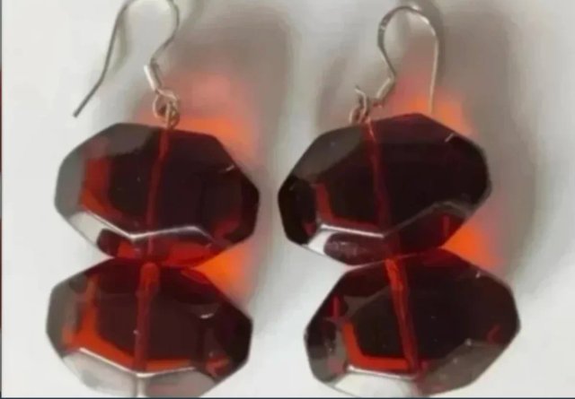 Pendientes plata de ley y piedras