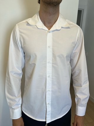 Camisa Blanca Talla L Hombre