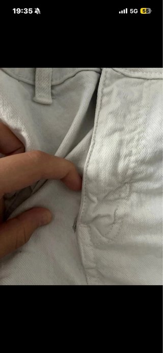 Pantalón Corto Blanco Brownie