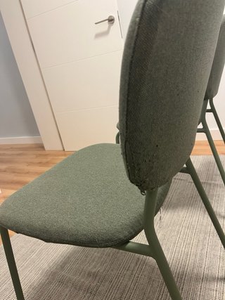 Set de 2 Sillas IKEA Verdes 20€ cada una