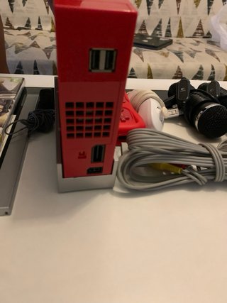 Nintendo Wii Roja + Juegos