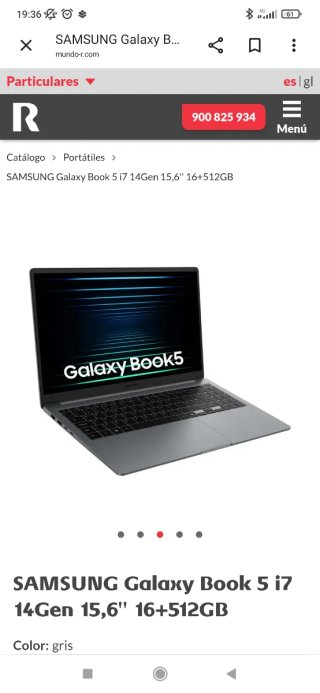 Samsung Galaxy Book5 i7 16GB 512GB
