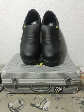 Zapatos FAL Seguridad Negros