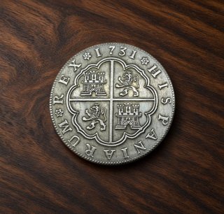 Moneda 8 reales de 1731
