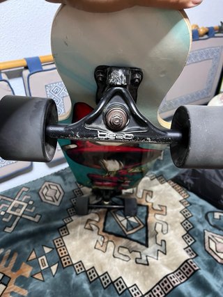 Longboard Skate con Diseño Ilustrado