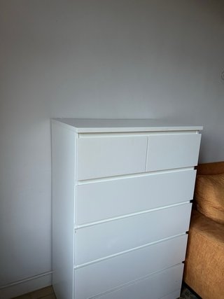 Cómoda Malm IKEA Blanca