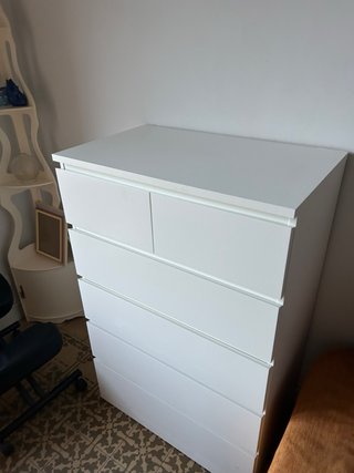 Cómoda Malm IKEA Blanca