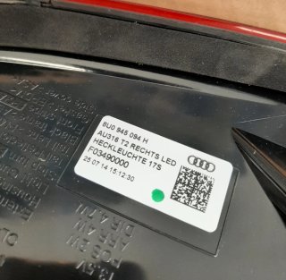 Piloto trasero Audi Q3