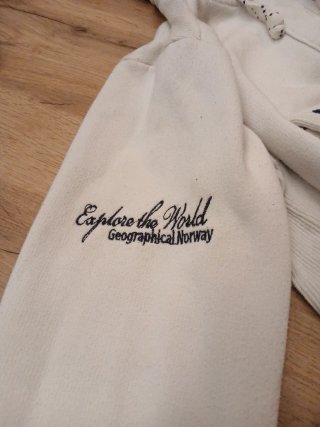 Sudadera Geographical Norway T.M Blanca