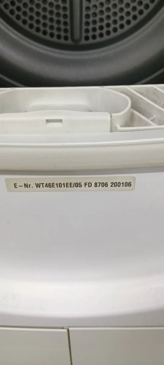 Secadora Siemens Blanca  8 KG CLASE B