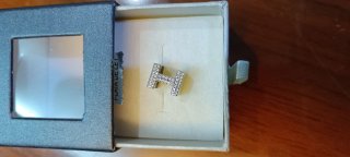 Colgante Letra I Plata
