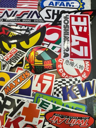 122 Pegatinas Racing Coches y Motos