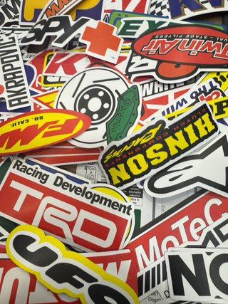 122 Pegatinas Racing Coches y Motos