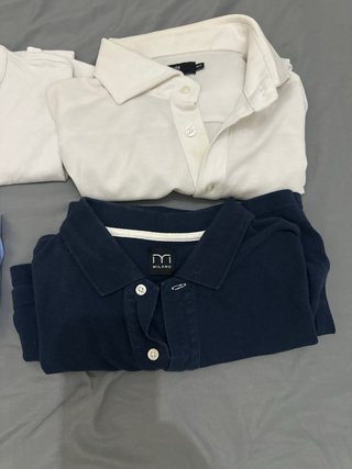 Lote 6 Polos Ralph Lauren,milano,boss Talla L