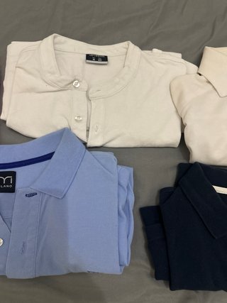 Lote 6 Polos Ralph Lauren,milano,boss Talla L
