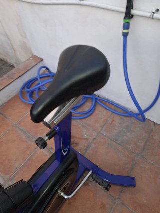 Bicicleta de Spinning Azul