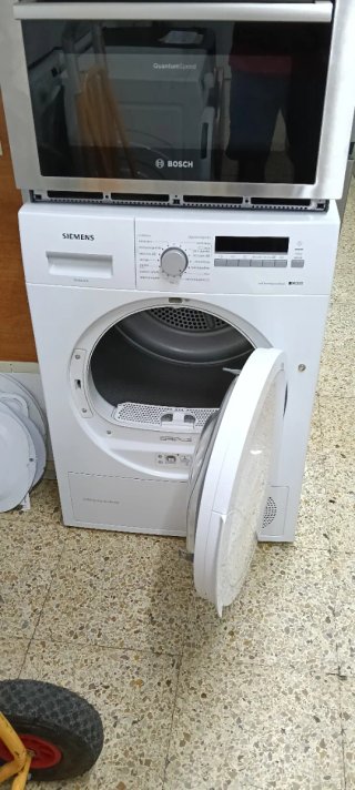 Secadora Siemens Blanca 8 KG ENERGÍA A++