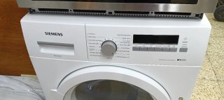 Secadora Siemens Blanca 8 KG ENERGÍA A++
