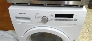 Secadora Siemens Blanca 8 KG ENERGÍA A++