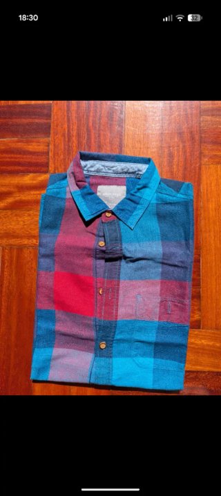 Camisa de cuadros Springfield de la talla M