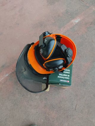 Casco forestal de seguridad Parkside