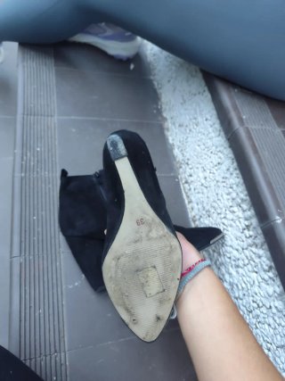 Botines de Ante Negro con Flecos