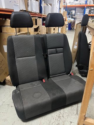 Asientos Traseros Coche Tela Gris