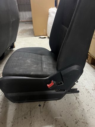 Asientos Traseros Coche Tela Gris