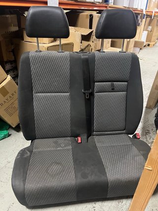 Asientos Traseros Coche Tela Gris