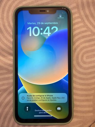 iPhone 11 64GB ホワイト SIMフリー⚠️Face ID不良 iPhone 11 64GB Blanco (Face ID no funciona) de Segunda mano por 75
