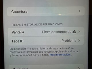 iPhone 11 64GB Blanco (Face ID no funciona)