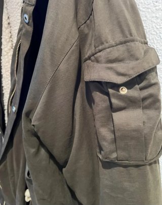 Abrigo / Parka ZARA Verde Oliva