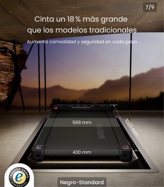 Cinta de andar bajo escritorio FlexiSpot MotionX